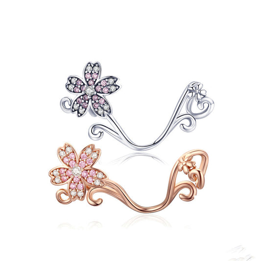 Charm fiore in argento