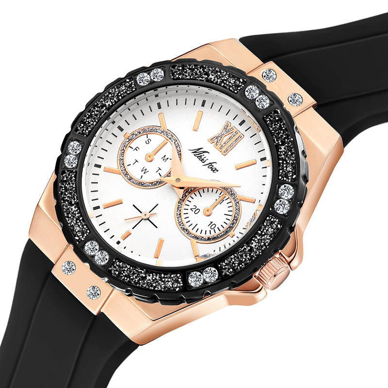 Orologio al quarzo cronografo da donna