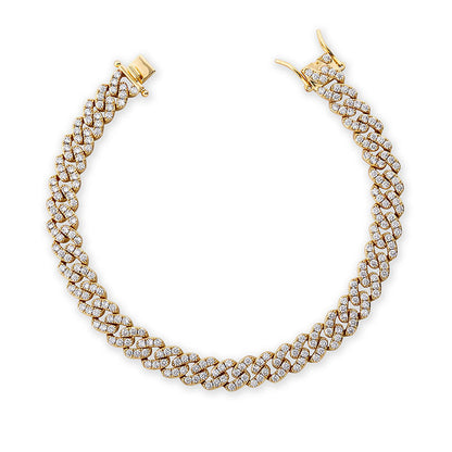 Cavigliera zirconi da donna