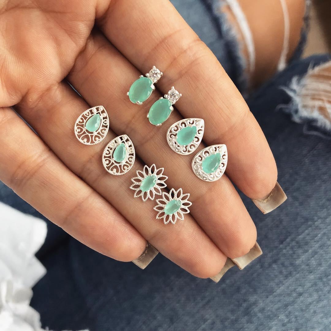 Orecchini boho cristallo