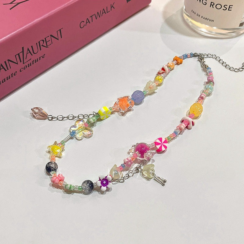 Collana barocca perle doppie