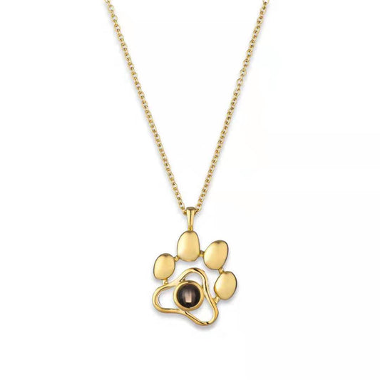 Collana con proiezione foto