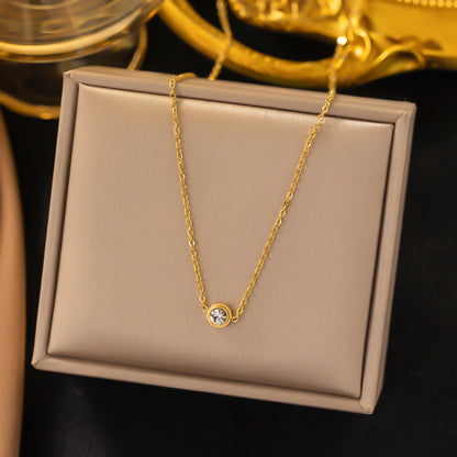 Collana titanio miniatura da donna