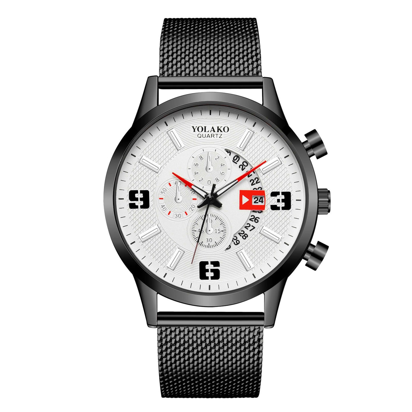 Orologio digitale con calendario grande