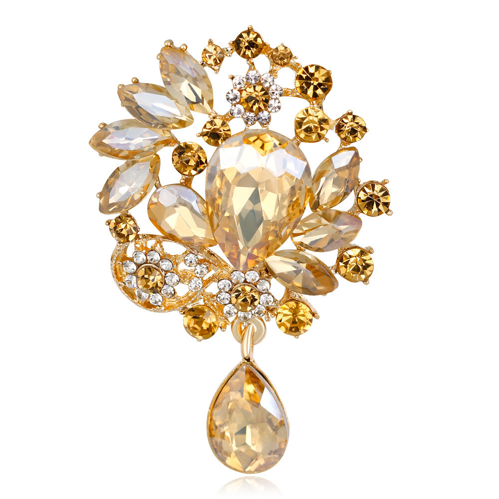 Spilla Strass e Vetro