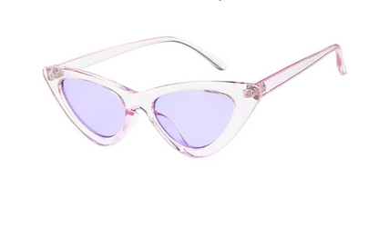 Occhiali da sole cat-eye triangolo retrò