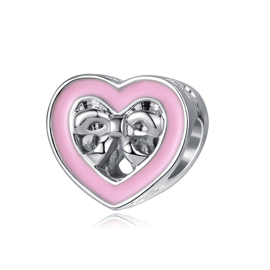 Charm cuore argento