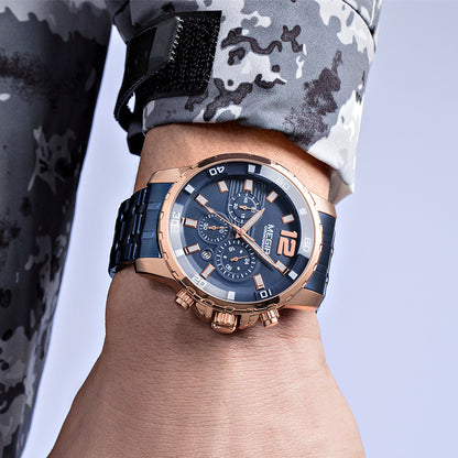Orologio uomo acciaio impermeabile business
