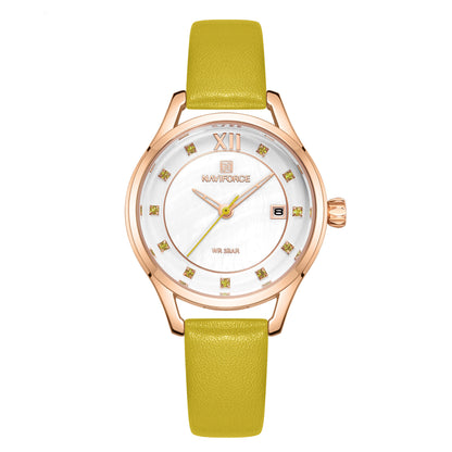 Orologio impermeabile cinturino PU