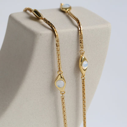 Collana occhio di opale
