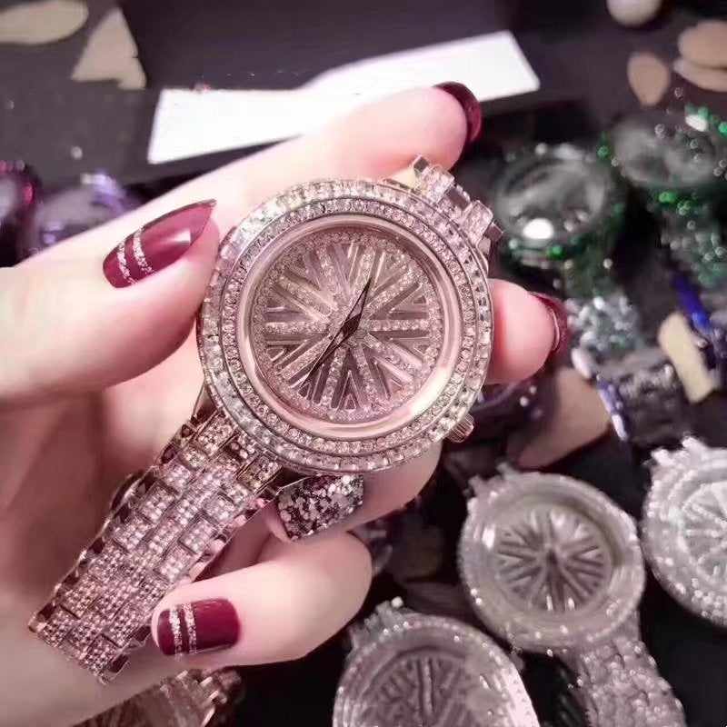 Orologio donna acciaio diamanti