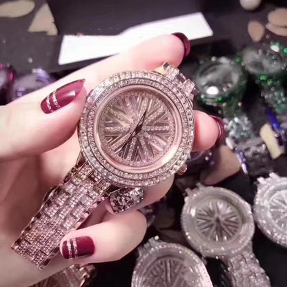 Orologio donna acciaio diamanti