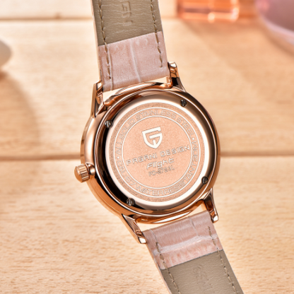 Orologio cinturino quarzo rosa