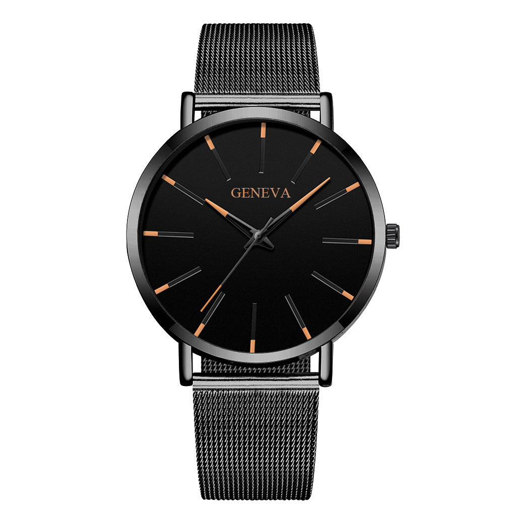 Orologio uomo con cinturino mesh