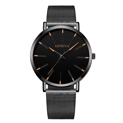Orologio uomo con cinturino mesh