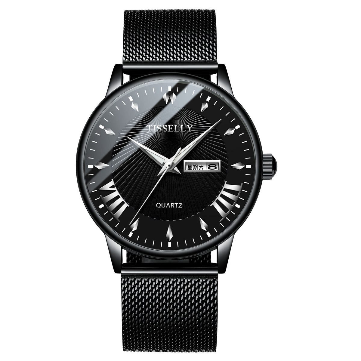 Orologio uomo business impermeabile al quarzo