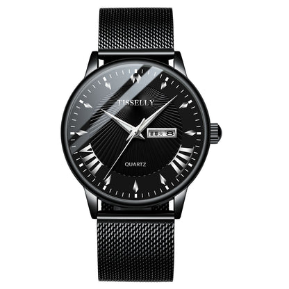 Orologio uomo business impermeabile al quarzo