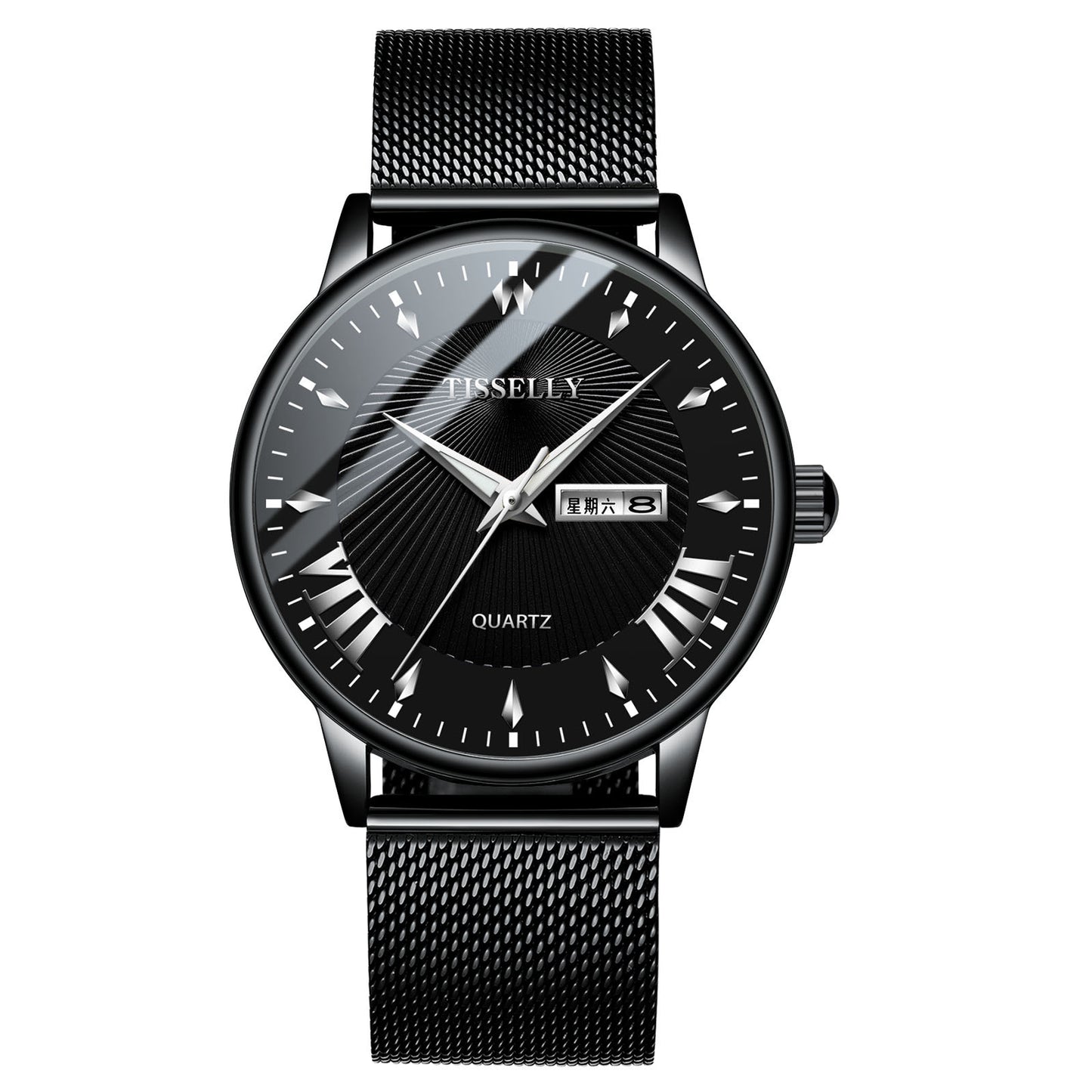 Orologio uomo business impermeabile al quarzo