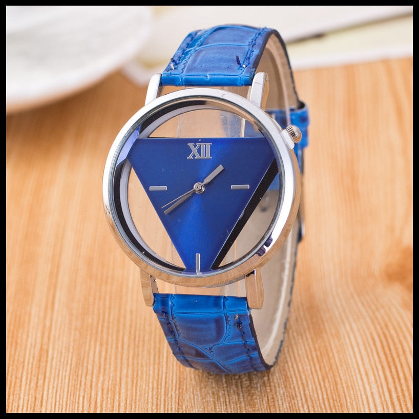 Orologio triangolare doppia faccia