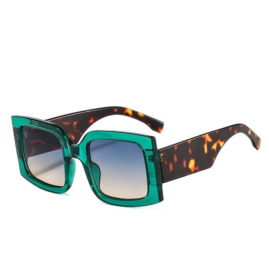 Occhiali da sole montatura grande multicolore