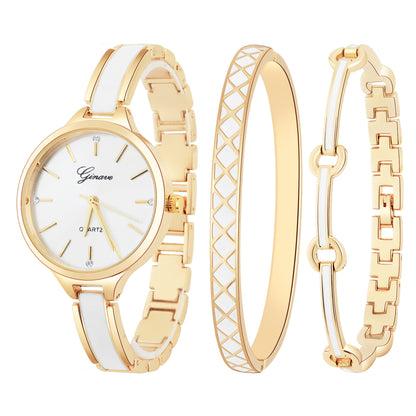 Orologio donna set tre pezzi