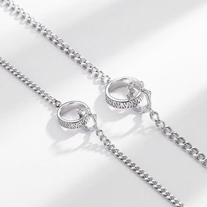 Braccialetto coppia alberi