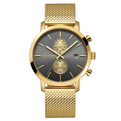 Orologio uomo calendario multifunzione
