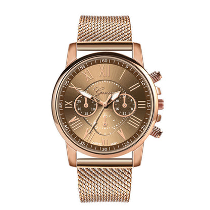 Orologio donna silicone cinturino a maglia
