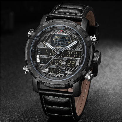 Orologio doppio display sportivo multifunzionale