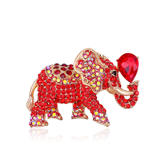 Spilla elefante acrilica