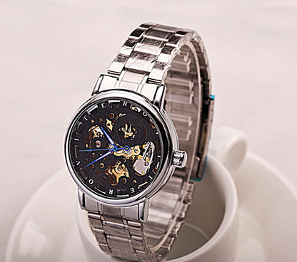 Orologio meccanico pelle automatico