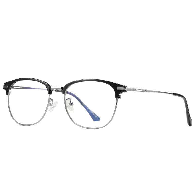Occhiali anti luce blu retrò piatti