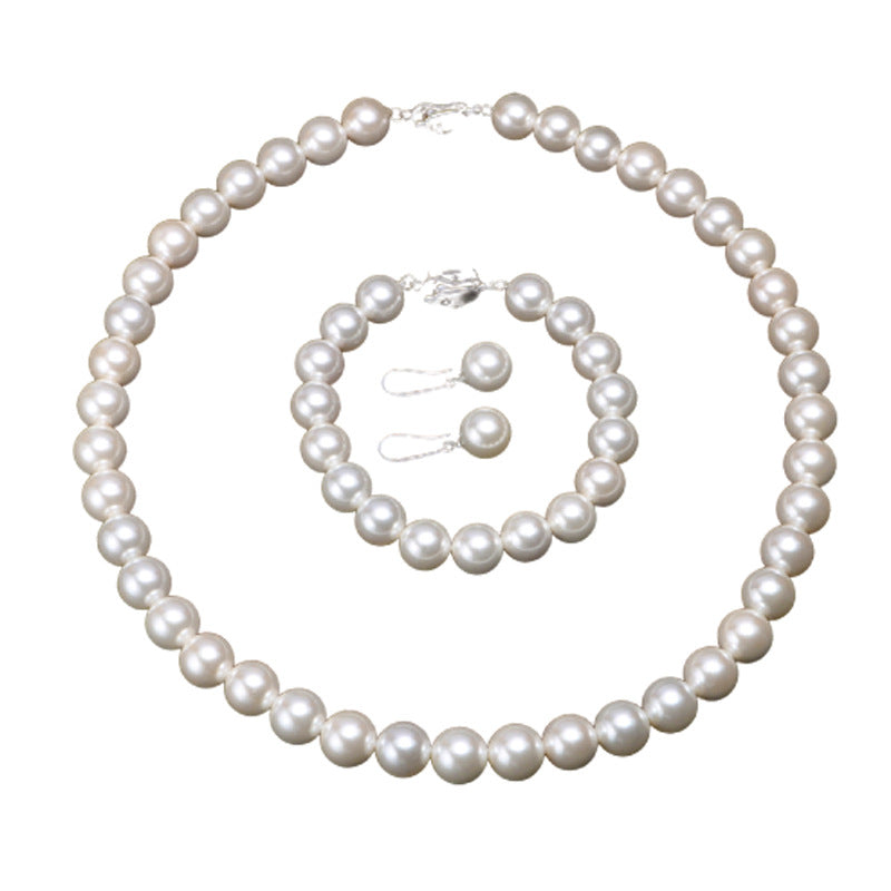 Collana conchiglia perla artificiale