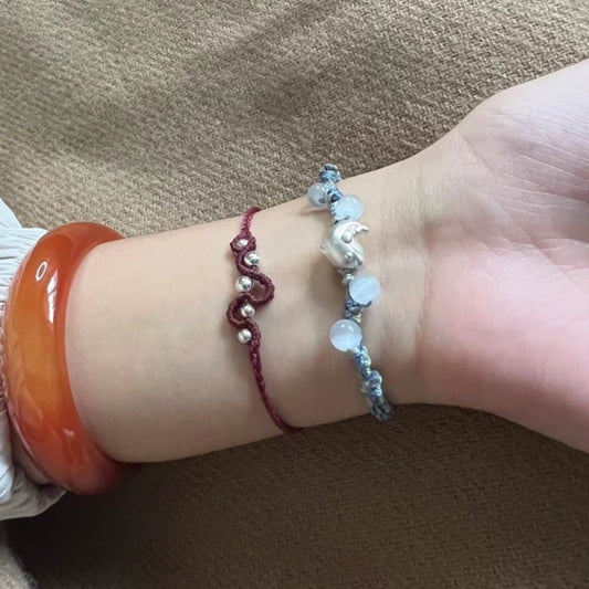 Bracciale argento delfino
