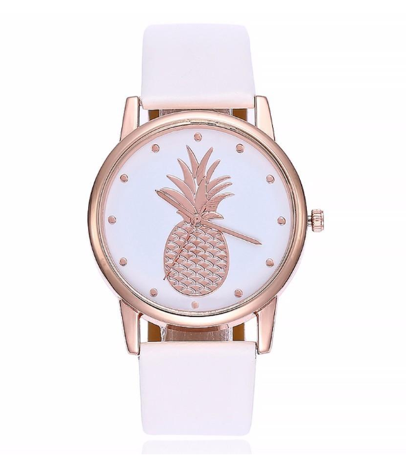 Orologio con cinturino ananas