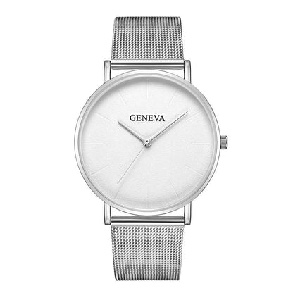 Orologio cinturino mesh acciaio da uomo