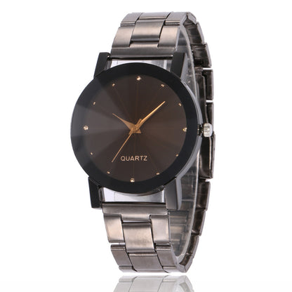 Orologio specchio marrone