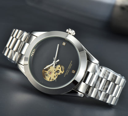 Orologio meccanico cavo casual