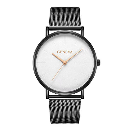 Orologio cinturino mesh acciaio da uomo