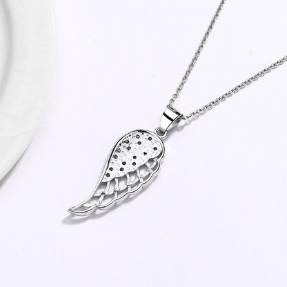 Collana ali d'angelo argento sterling