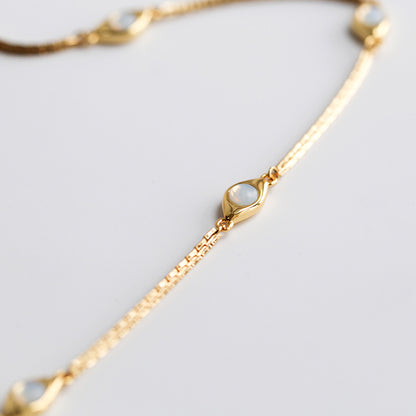 Collana occhio di opale