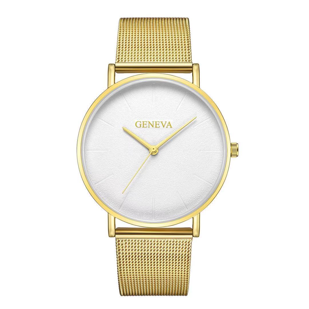 Orologio cinturino mesh acciaio da uomo