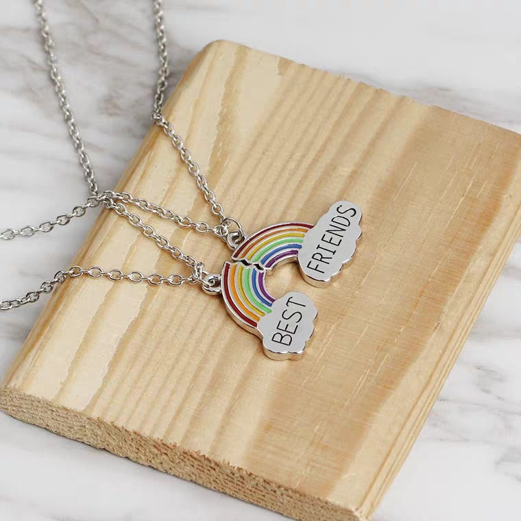 Collana nuvola arcobaleno