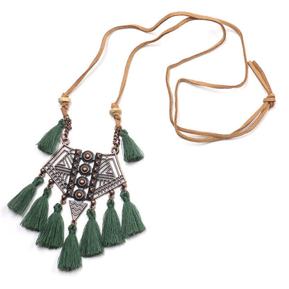 Pendente con nappa traforata