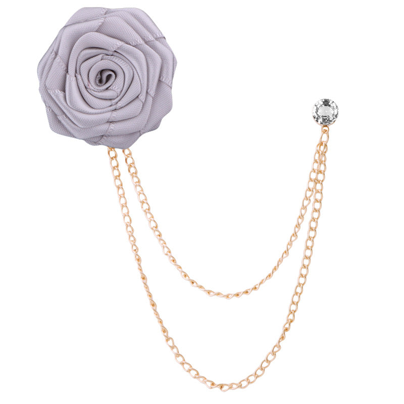Spilla rosa a nappe