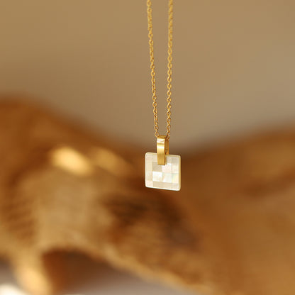 Collana a catena placcata