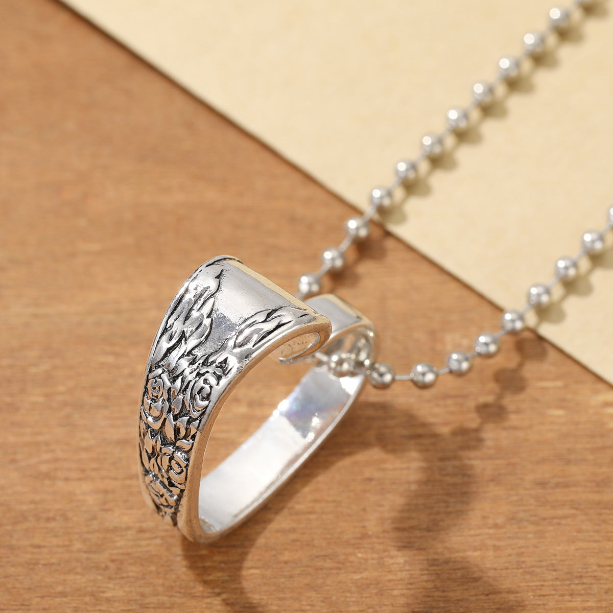 Collana fiore e cuore