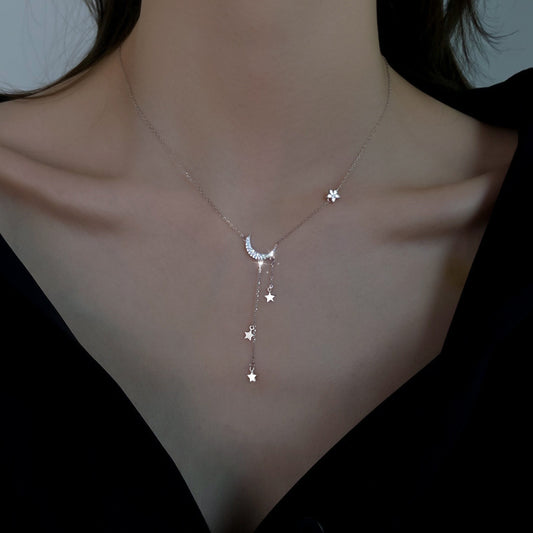 Collana luna con nappina