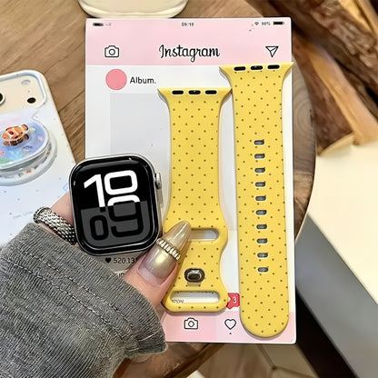 Cinturino silicone pois