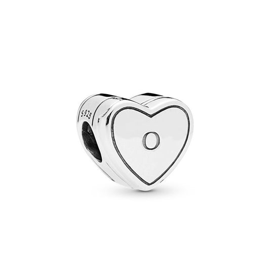 Charm Scatola Cuore Argento